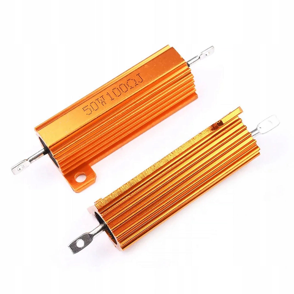 Reostato a Filo con Dissipatore 50W 4Ω Canbus – Alta Qualità, Raffreddamento Efficace | Per Auto con LED, Sistema Canbus