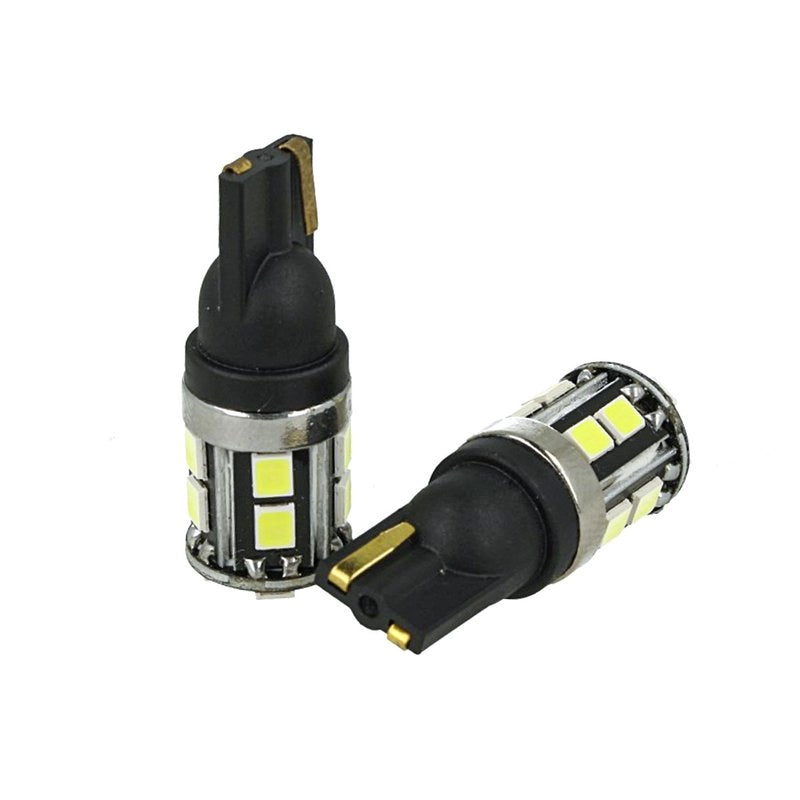 Lampada Led T10 W5W 100% Canbus 5W Reale 12V 24V No Errore Senza Polarità Bianco 6000K