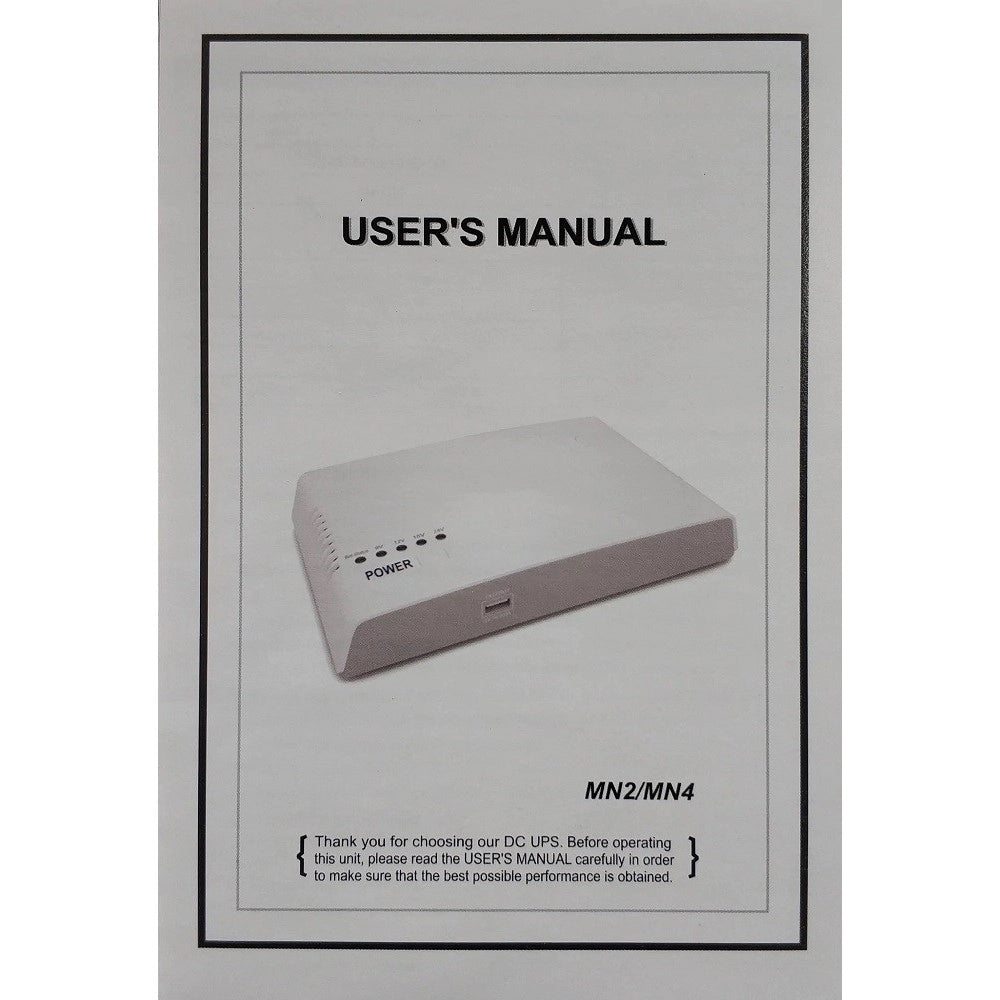 Trade Shop - Mini Ups Alimentatore Portatile Batteria Ricaricabile Q-a212 17 W Backup Router -