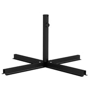 Base per Parasole in Metallo ¨C zephmum ¨C Nero 100x100x75 cm