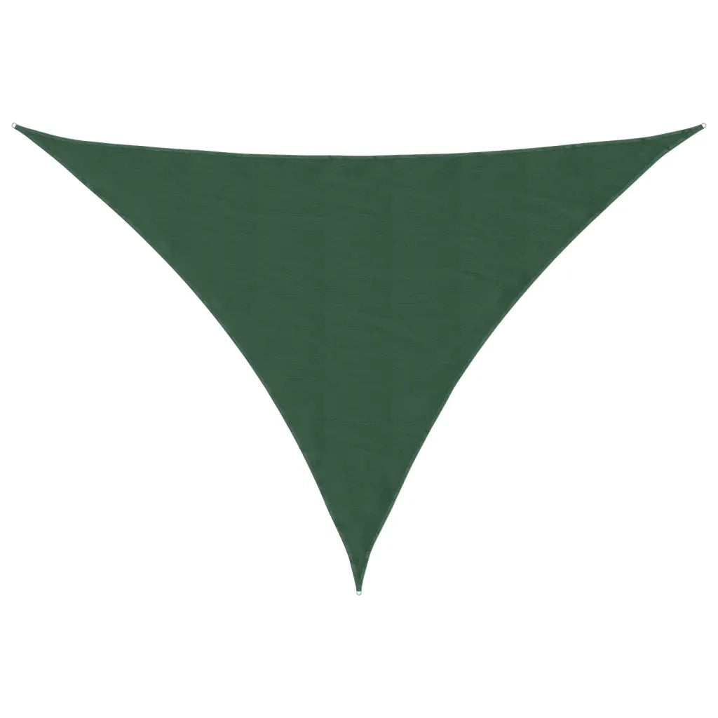 Vela Ombreggiante-Parasole a vela Oxford Triangolare 2,5x2,5x3,5 m Verde Scuro