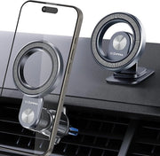 Supporto auto per telefono 2-in-1 17 x N52 magnetico 360° girevole - compatibile con MagSafe