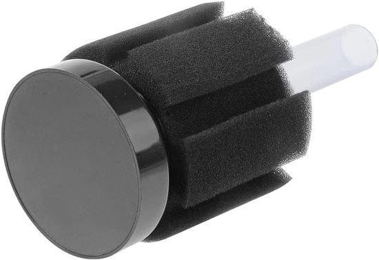 Filtro acquario completo con 2 sponze biochimiche a forma cilindrica miniatura