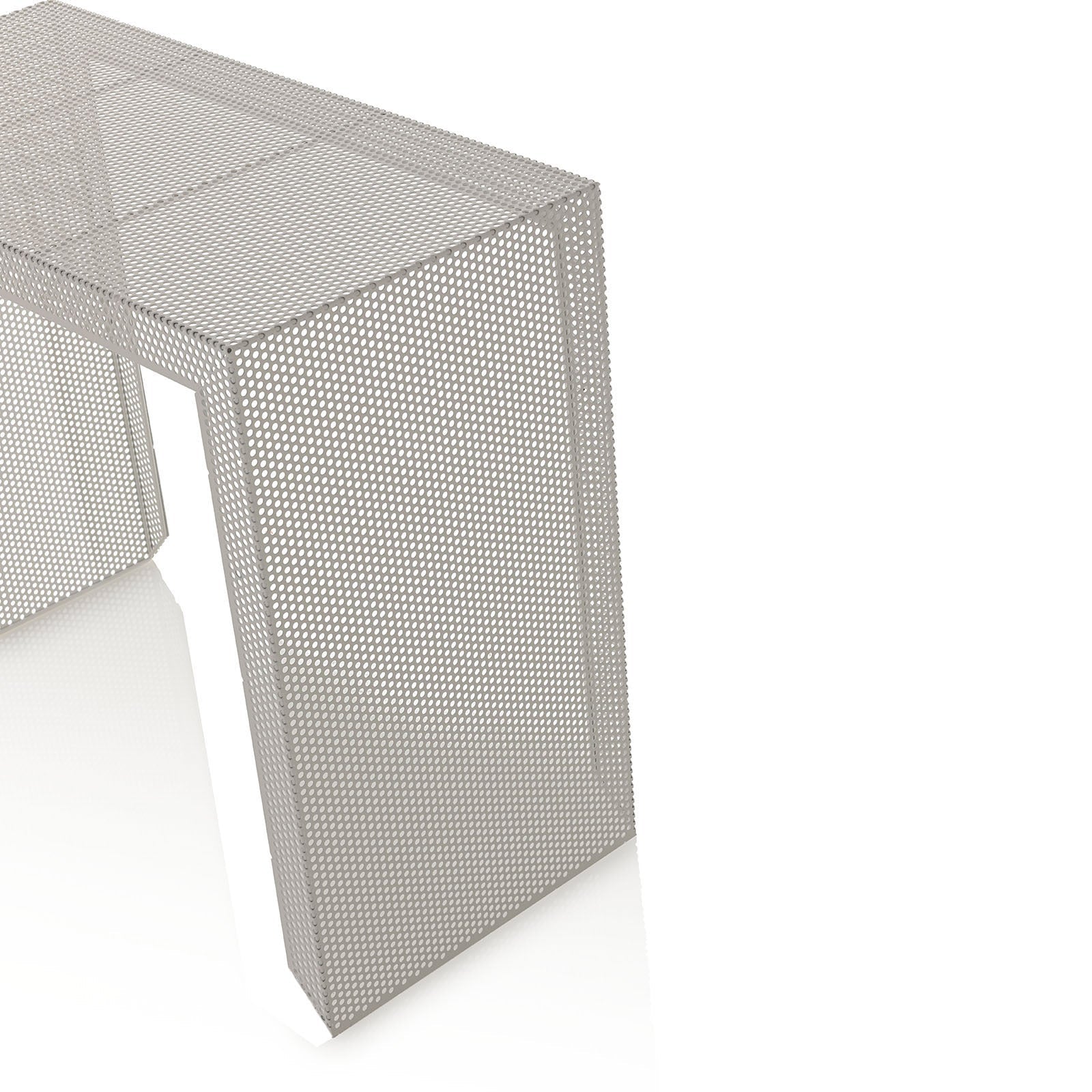 Consolle 85x40x70 cm in Metallo Bianco