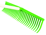 RASTRELLO IN POLIPROPILENE 28 DENTI CURVI- - cm.56 gr.240 - 5 pezzi