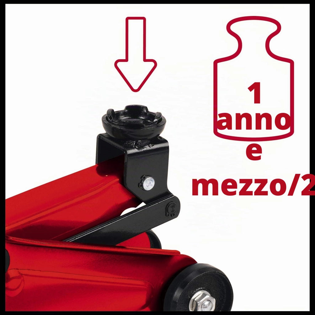 Cric Idraulico a Carrello (cctj 2000) Einhell