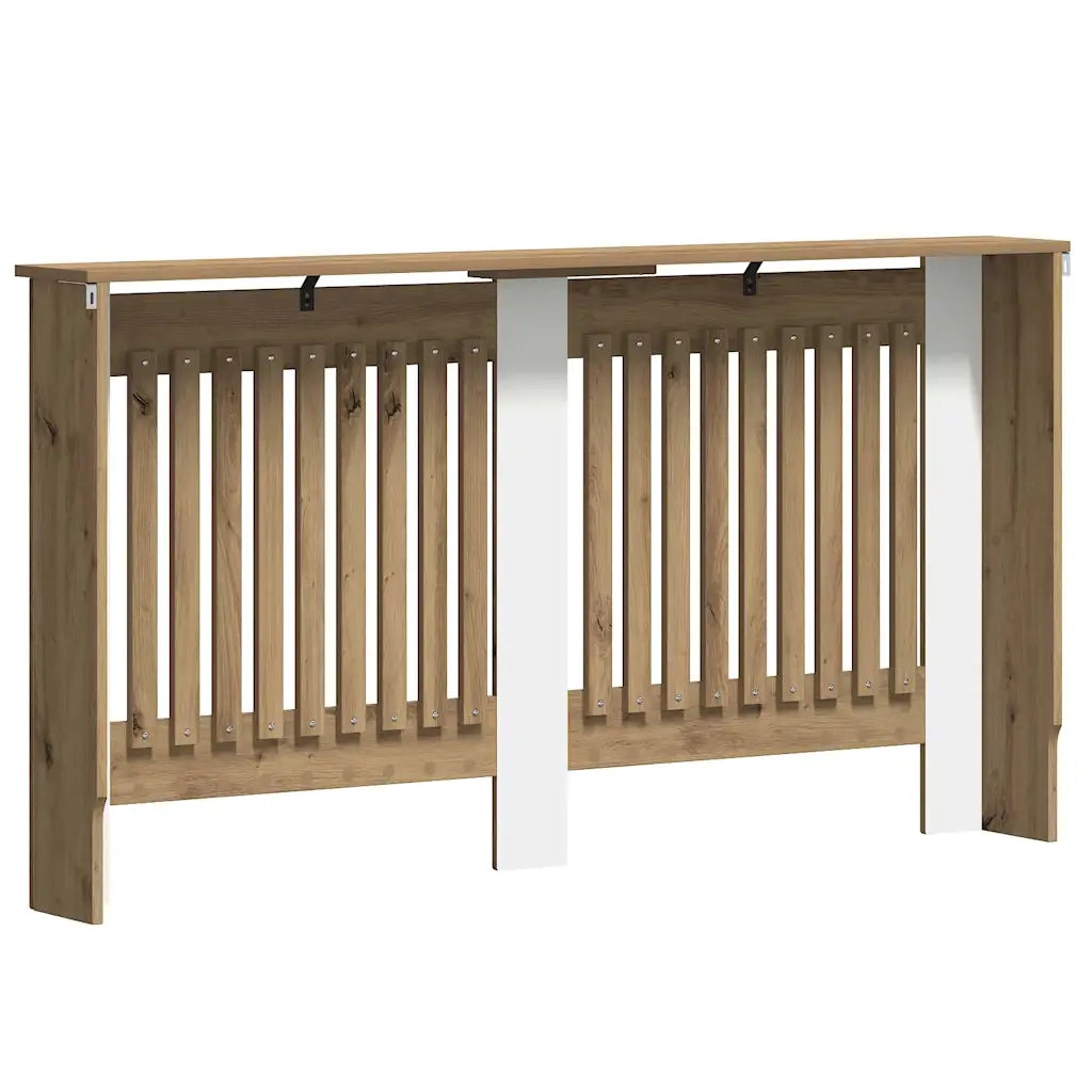 Copertura per radiatori Rovere artigianale 152 x 19 x 81,5 cm
