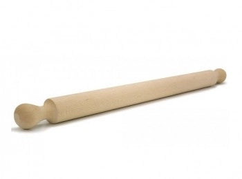MAURY'S SPIANATOIA IN LEGNO DI BETULLA 90 X 55 CM + MATTARELLO DA 50 CM