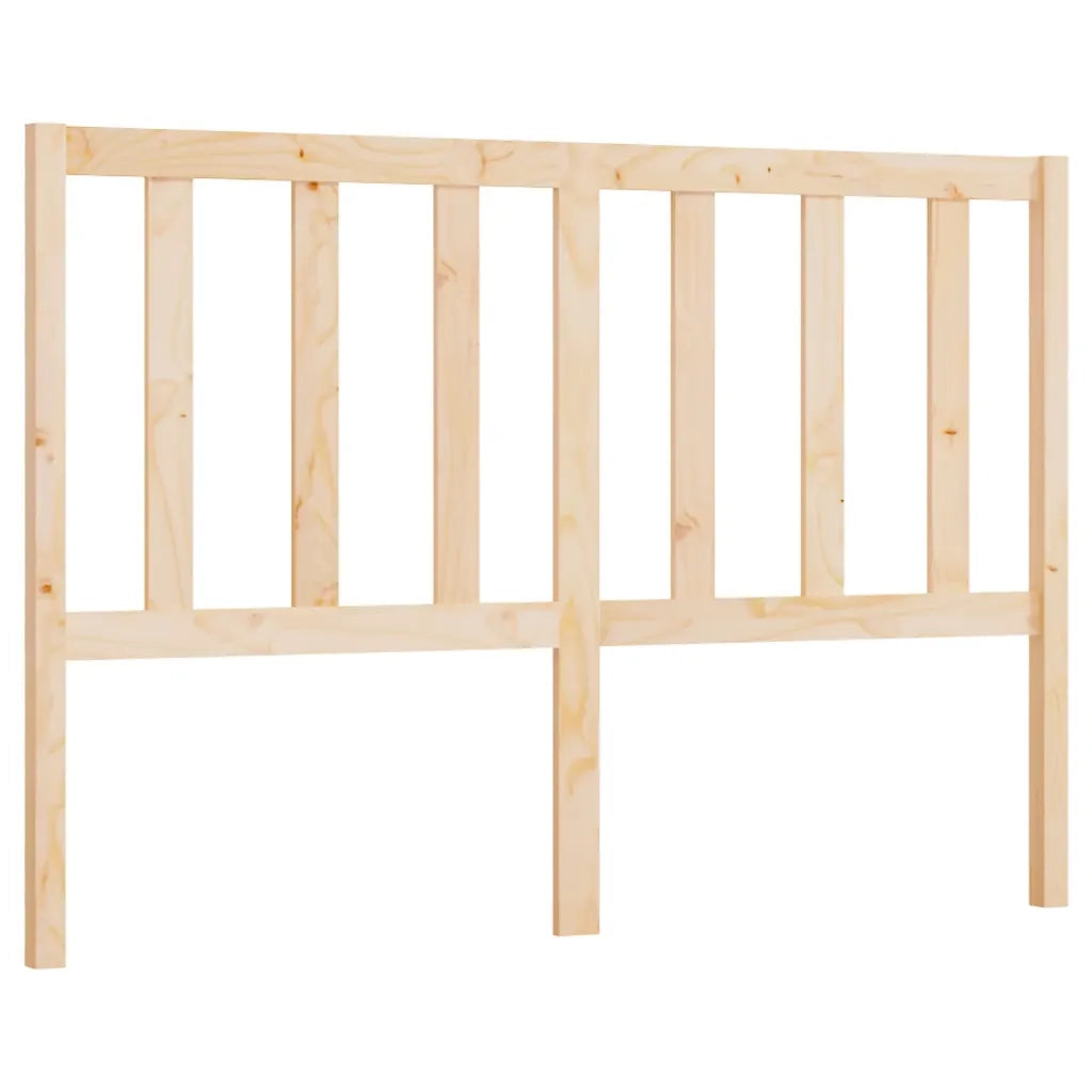 Testiera per Letto-Testata-Testiera Decorativa 166x4x100 cm in Legno Massello di Pino 782592