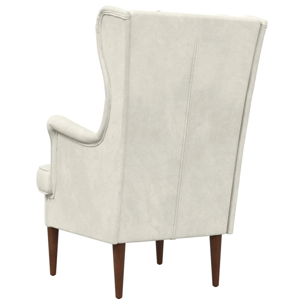poltrona Crema Velluto 42029903