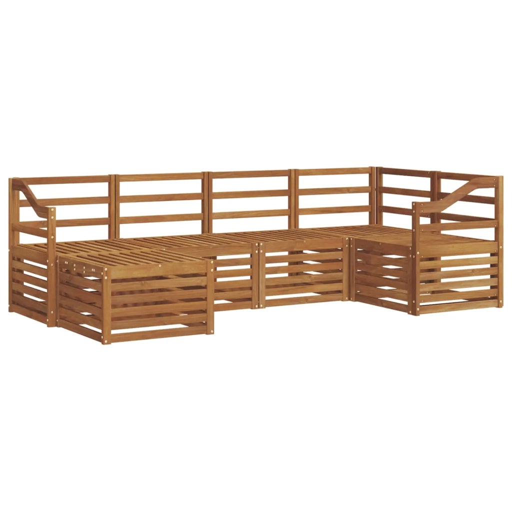 Set divano sezionale 6 pcs Naturale