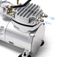 Compressore per aerografo AS20W, 1 cilindro, 4 bar, funzione di pompa per vuoto