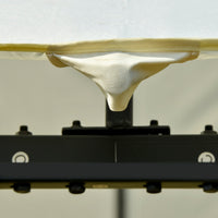 Gazebo da Giardino 3x3m in Metallo e Poliestere Bianco Crema