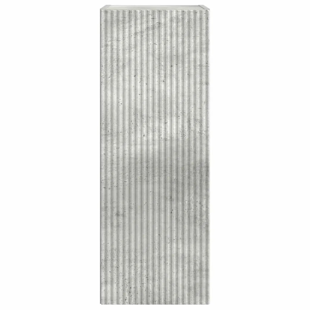 Mobile TV da parete-Mobile TV a Muro-Credenza TV Calcestruzzo 30 x 31 x 80 cm