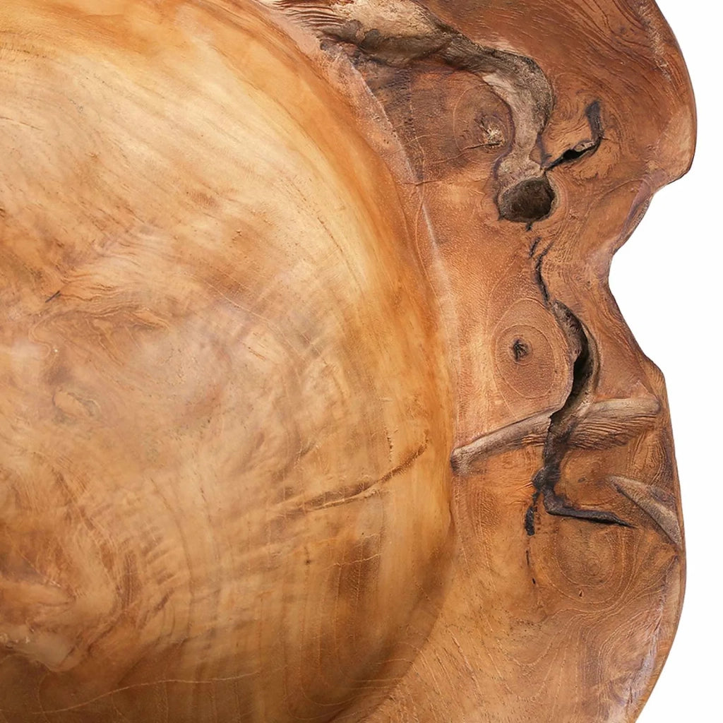 Portafrutta JEPARA Ø 40 cm Legno di teak massello Rotondo 42010336