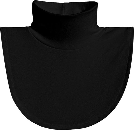 Fascia da donna, metà camicia per camicie, cappotti e maglioni in bianco e nero, perfetta per abbigliamento formale e outfit casual