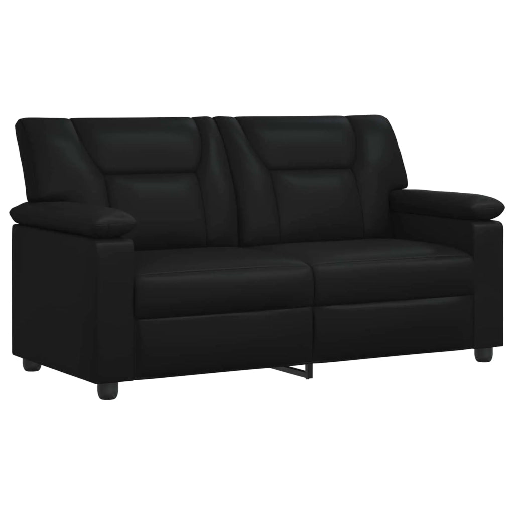 Set di divani 3 pcs Nero Similpelle 3430550