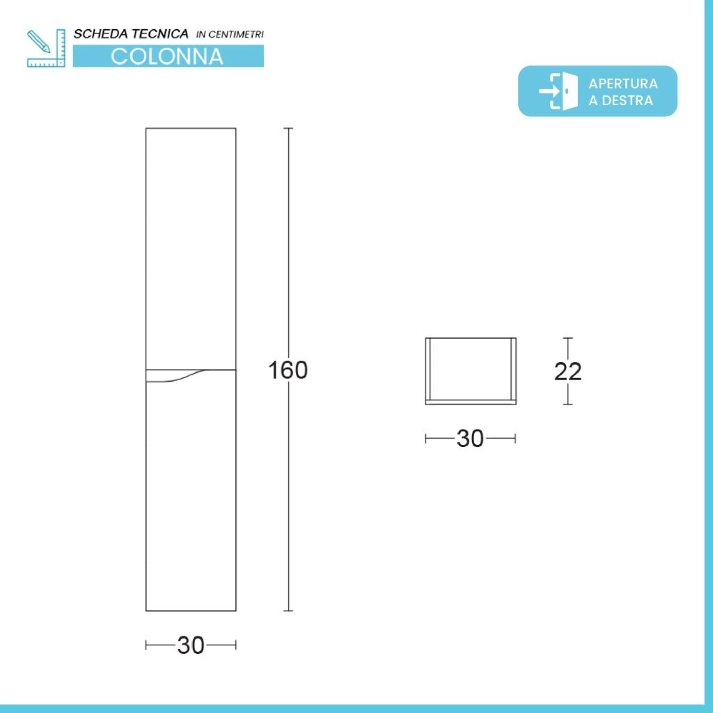 Mobile bagno sospeso 60 cm effetto bianco e quercia con pensile e lavabo Sumya