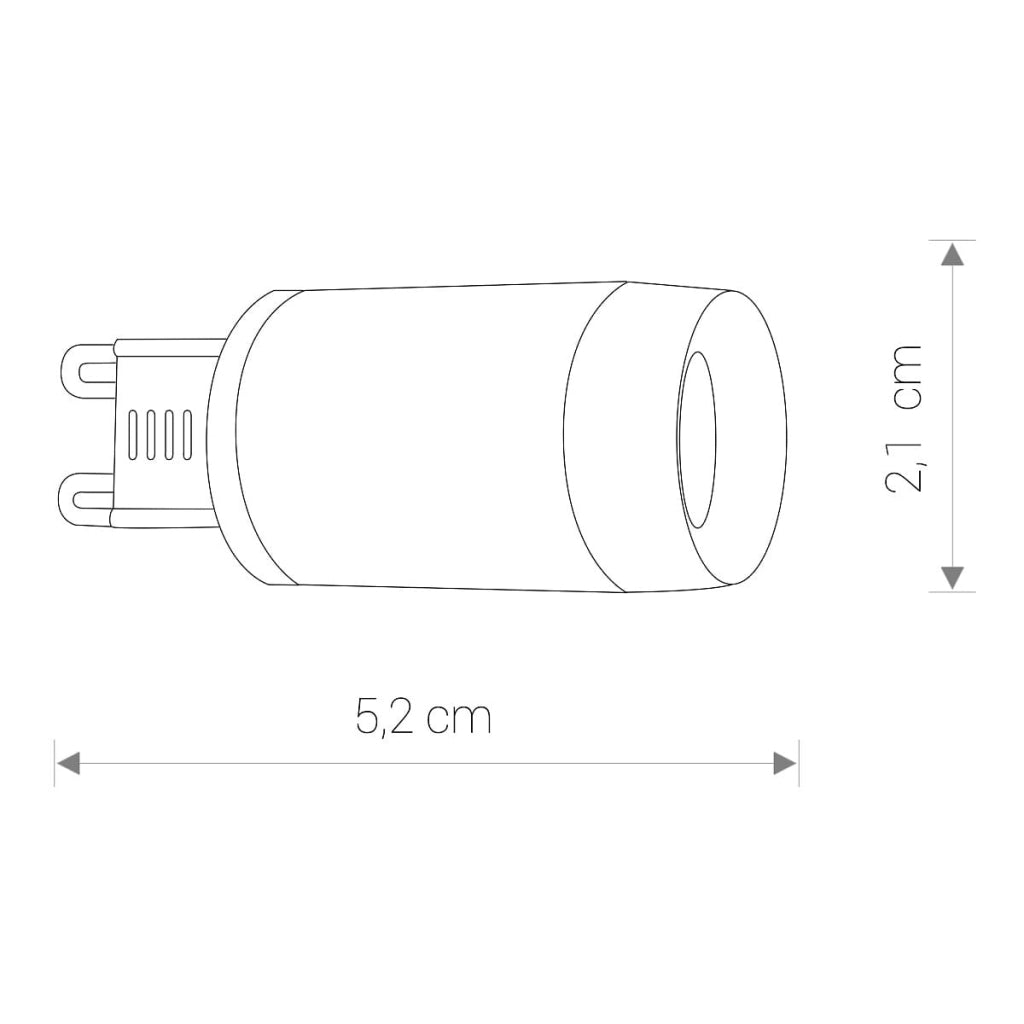 Lampadina LED G9 3W 310lm 4000K neutra Nowodvorski 8447