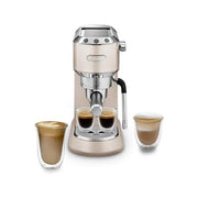 Macchina caffè espresso de longhi 0132106252 dedica arte ec885bg beige