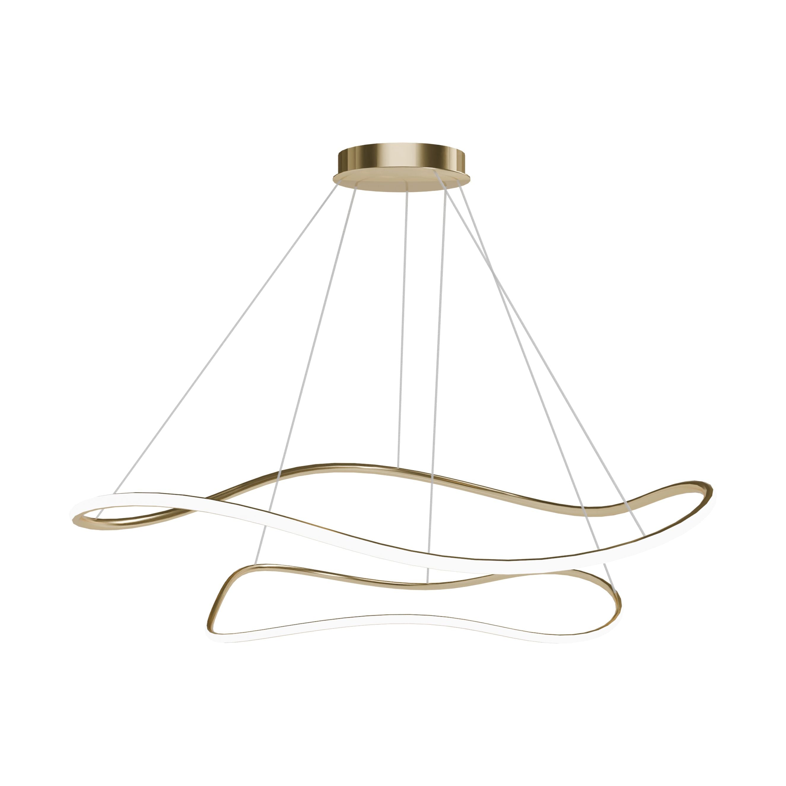 Lampada A Sospensione Lhj017-cp2 Gold