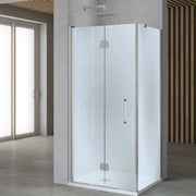 Lato fisso per porta pieghevole edera lf110t 6 millimetri chrome ix box shower *** misure 67-70xh195 cm stampato, con...