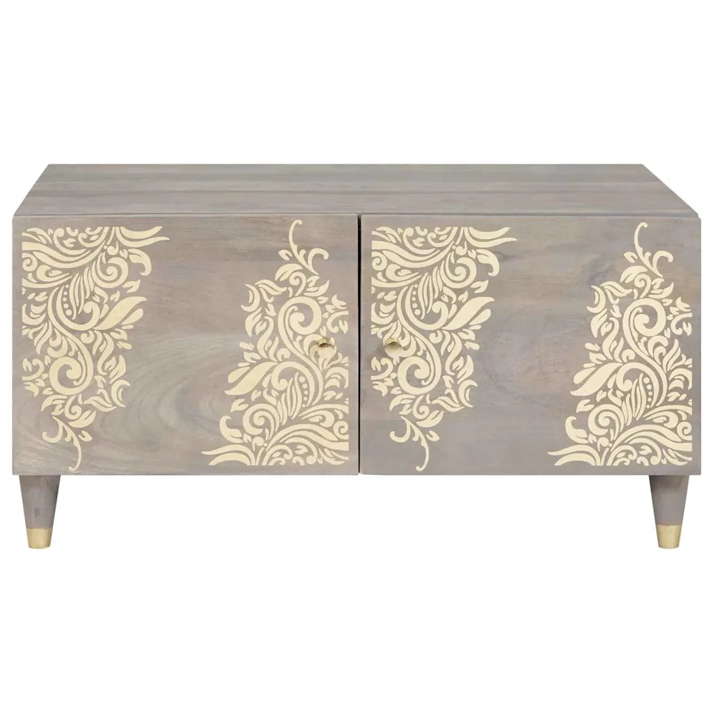 vidaXL Tavolino da salotto Grigio 80 x 50 x 40 cm