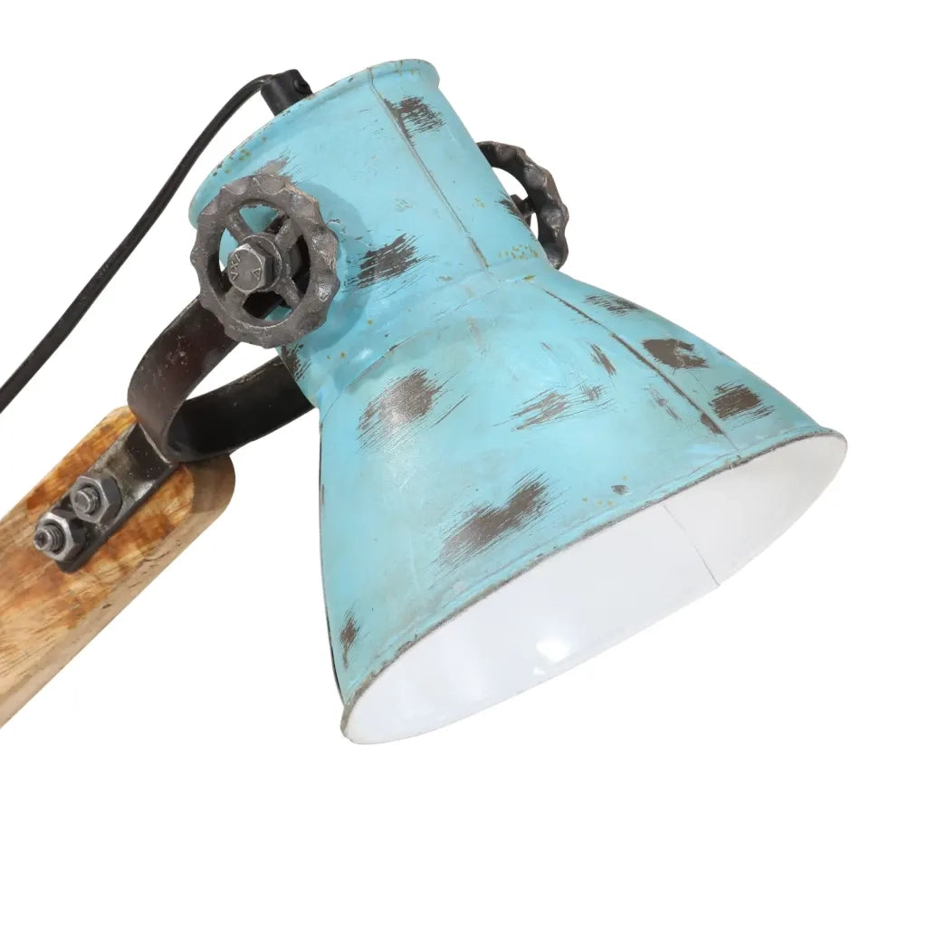 Lampada da Scrivania 25 W Blu Anticato 23x18x96 cm E27 CFW7366330