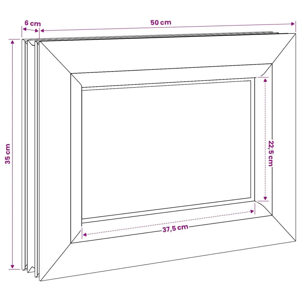 Finestra Cantina RISOR 50 x 35 cm PVC e Vetro 42047967