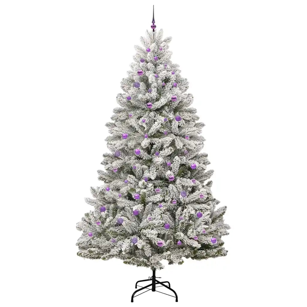 Albero di Natale | Decorazioni natalizie artificiale con 300 LED Verde e Bianco 270 cm