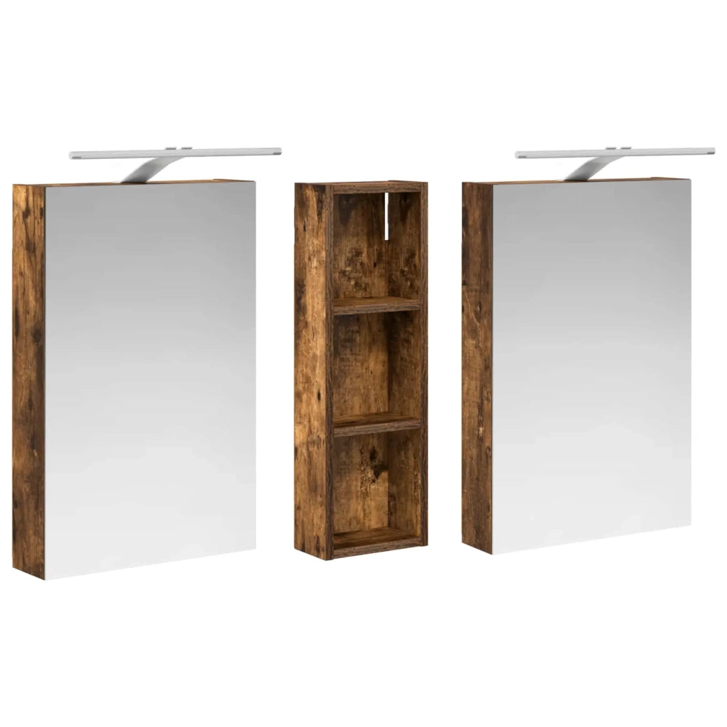 Set di Armadi da Bagno 3 pz 100 x 10,5 x 60,5 cm 3403708