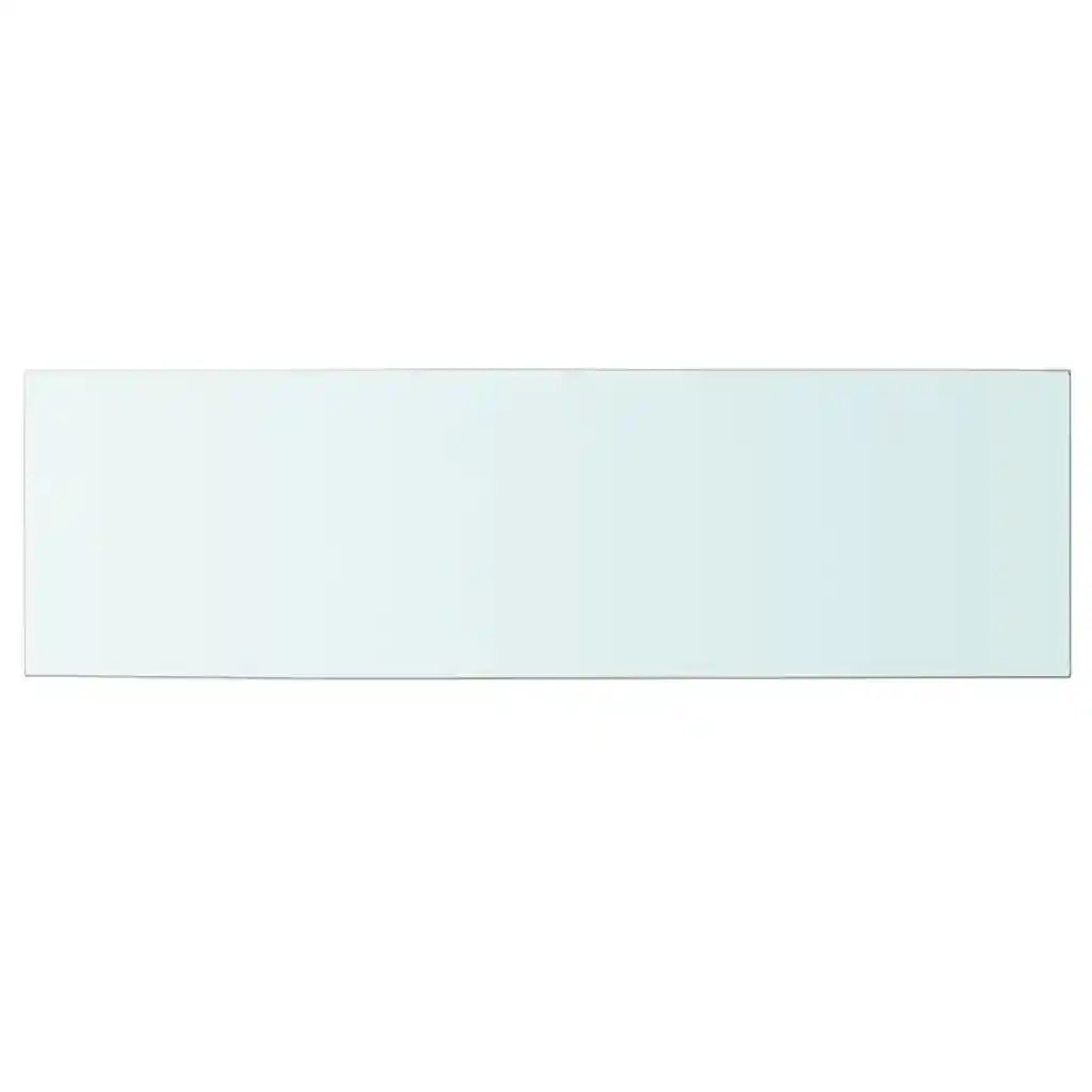 Mensola in Vetro Trasparente 100x30 cm cod mxl 53517