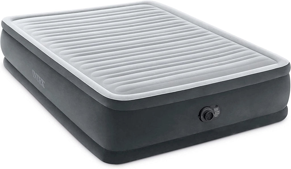 Intex 64414ND Materasso Dura-Beam Comfort Plush Elevated Matrimoniale 152x203x46 cm Matrimoniale Versione 2023