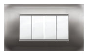 PLACCA MIVIDA PLANA ALLUMINIO NOTTE 4P- 1,0 pz