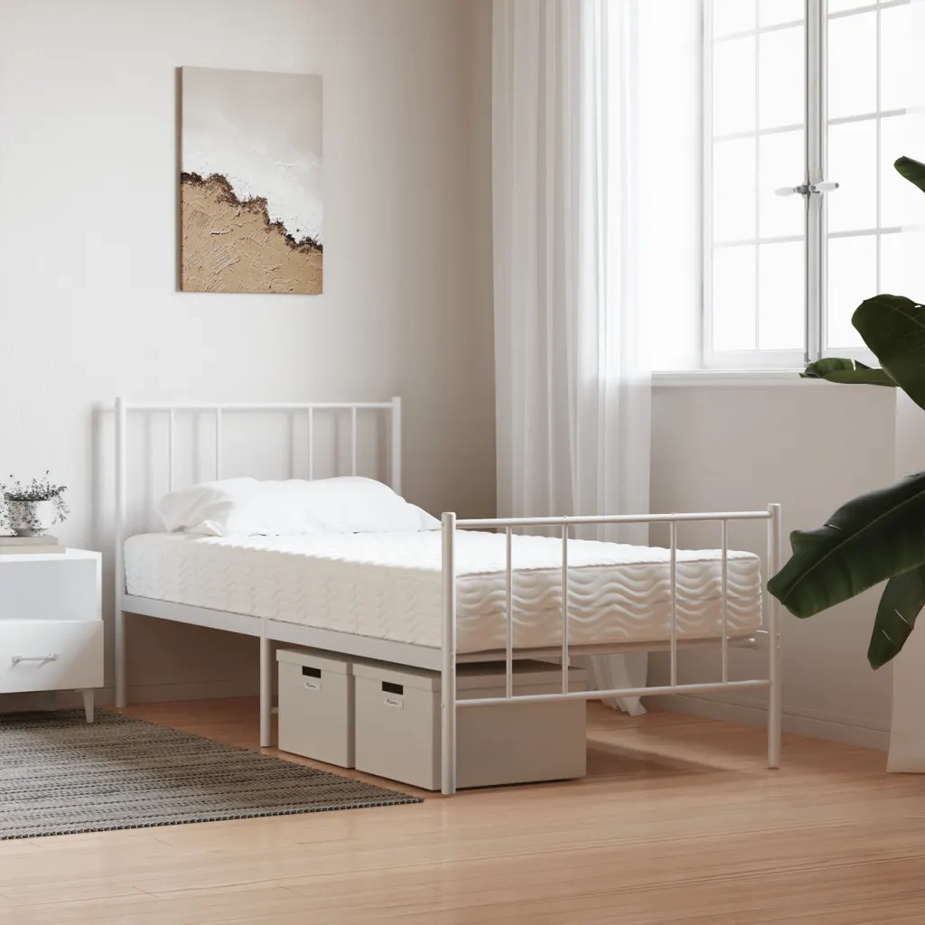 Materasso in Schiuma-Materasso per Letto Bianco 80x200 cm Durezza H2 H3