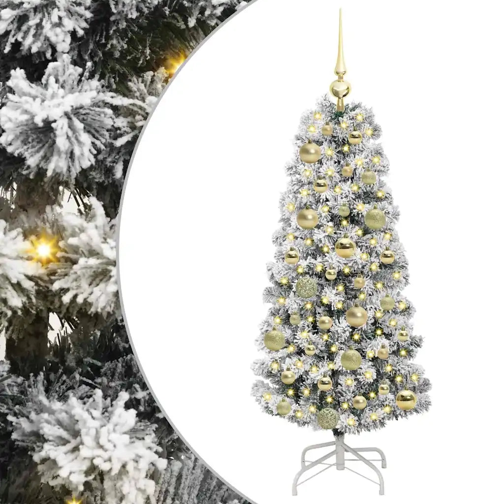 Albero di Natale Artificiale con Rami Pieghevoli 120 cm 3395581