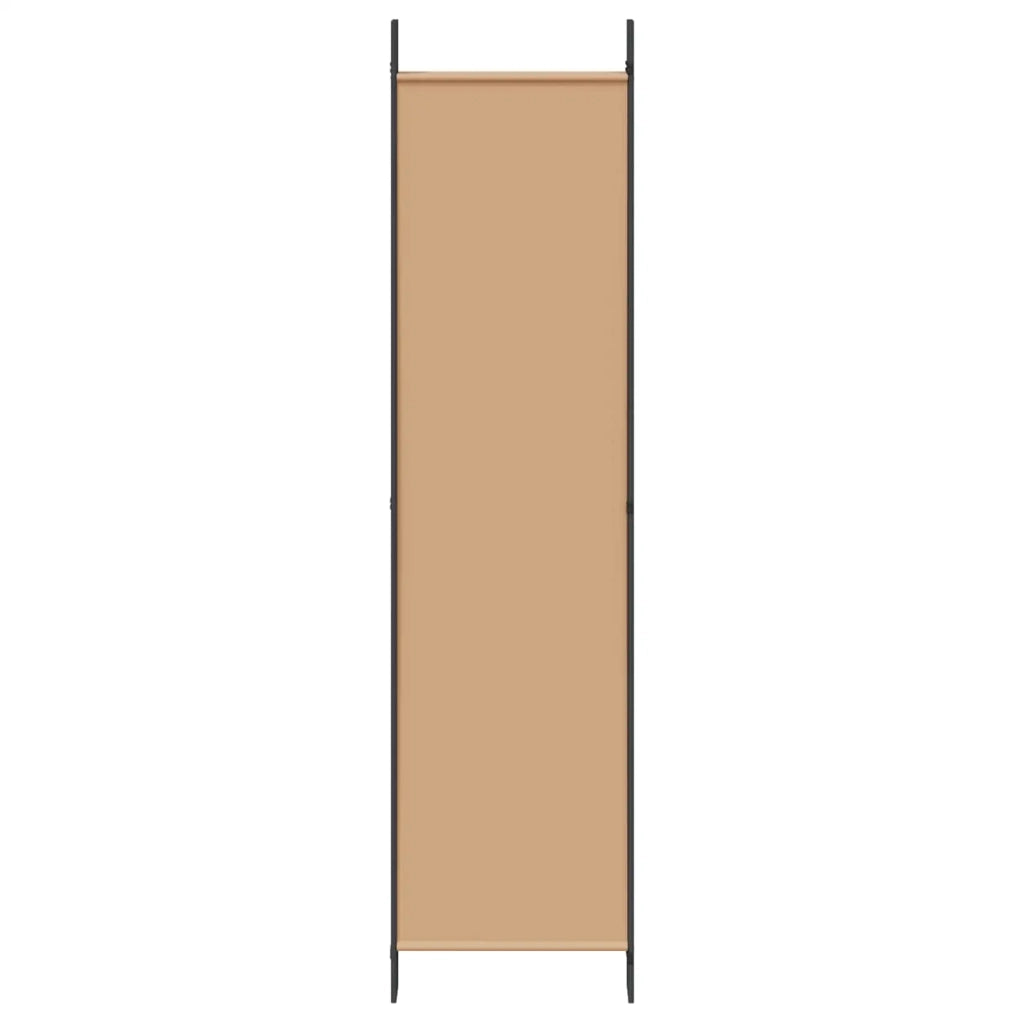 Divisore per Stanza a 6 Pannelli Beige 300 x 200 cm Tessuto
