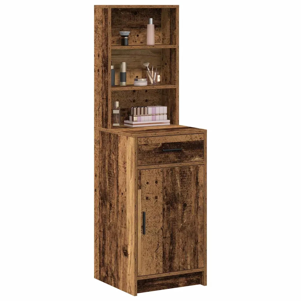Credenza-Buffet-Armadio da cucina Legno vecchio 40 x 40,5 x 135 cm Legno multistrato