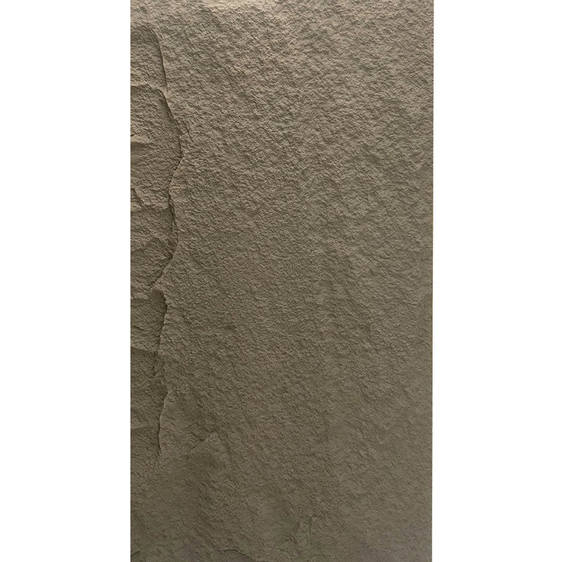 Pannello decorativo effetto roccia pietra 3D set 10 pz 7,2 mt2 rivestimento murale in PU 120 x 60 x 3 Grigio Vulcano