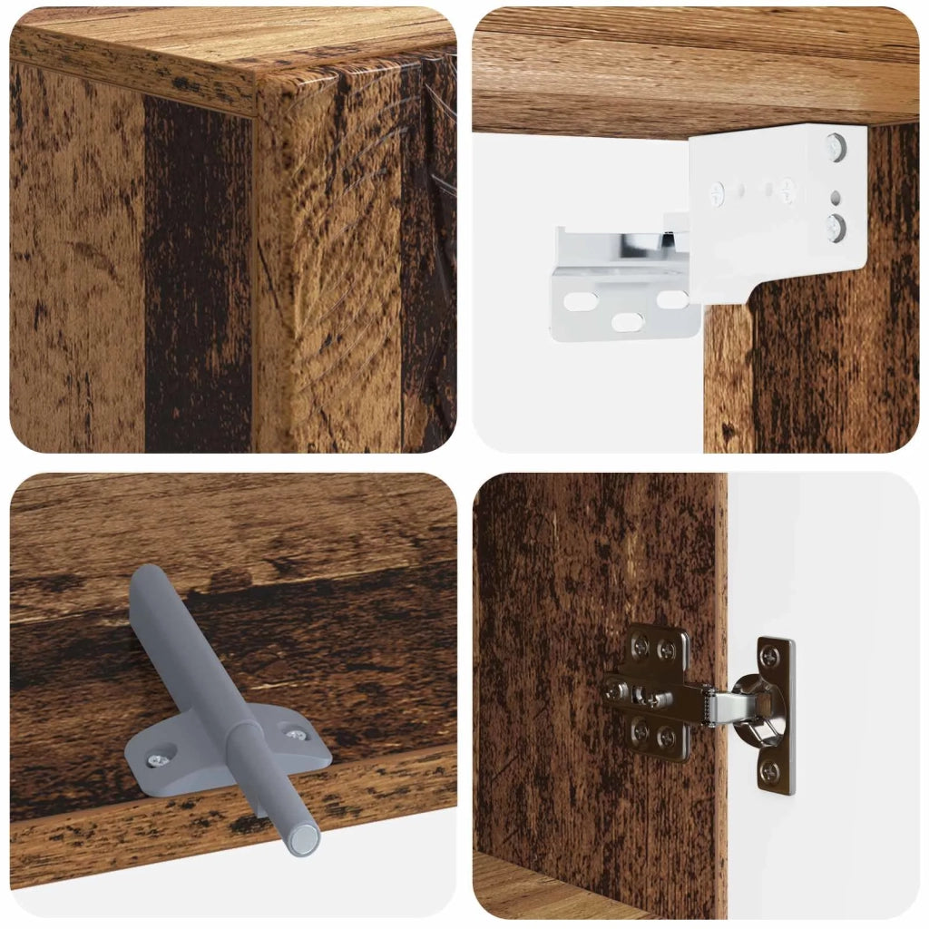 Armadio da bagno a muro DELFT Legno antico 30 x 31 x 59 cm 897033