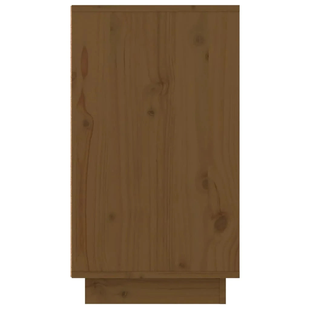 Scarpiera mobile contenitore per scarpe mobile per ingresso/corridoio/soggiorno 110 x 34 x 61 cm legno massello di pino marrone 02_0021875