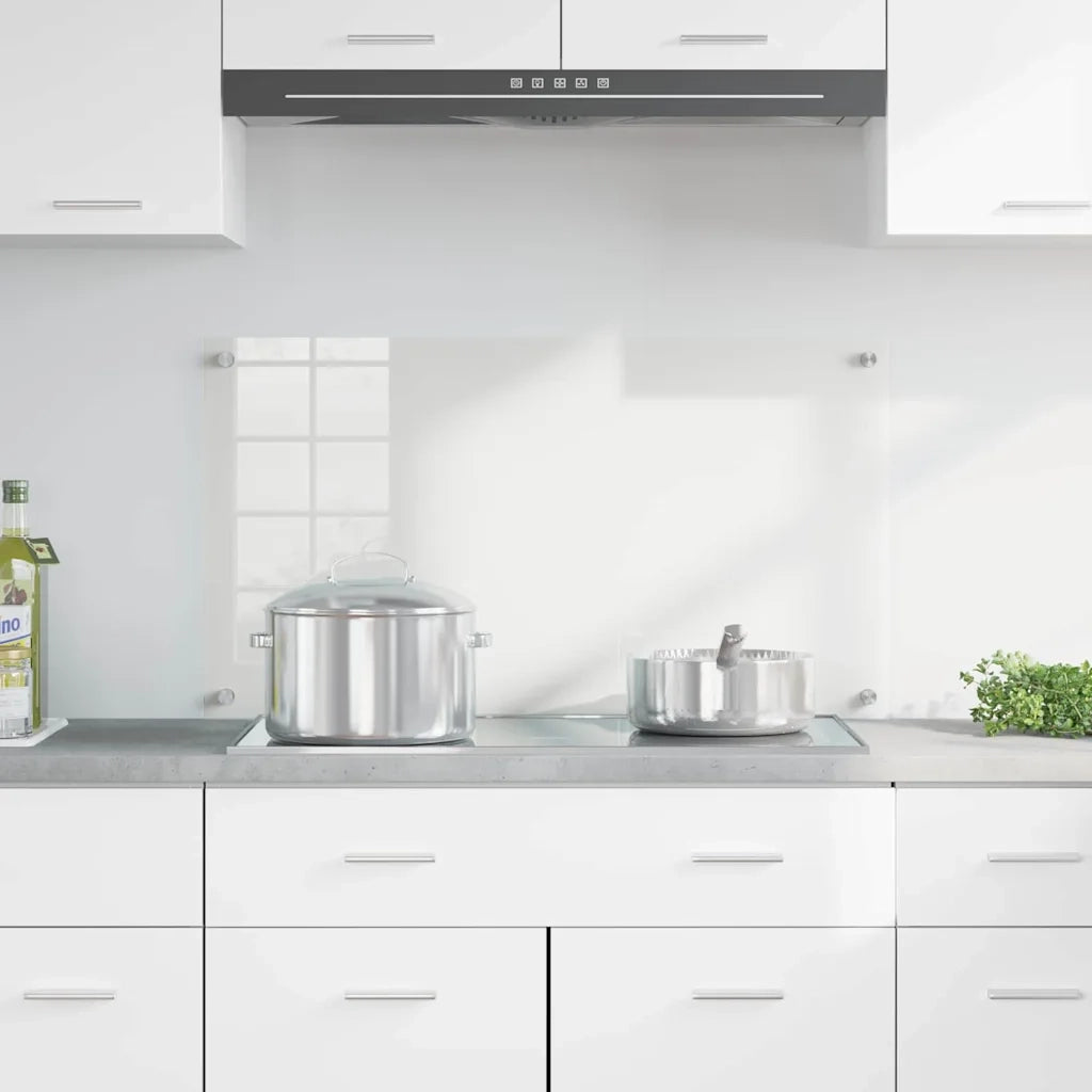 Schienale da cucina Trasparente 90 x 50 cm vetro temperato CFW6365852