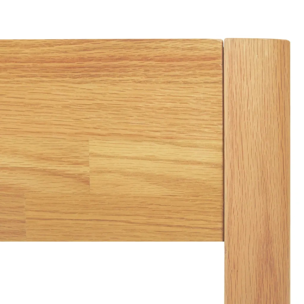 vidaXL Giroletto in Legno Massello di Rovere 180x200 cm