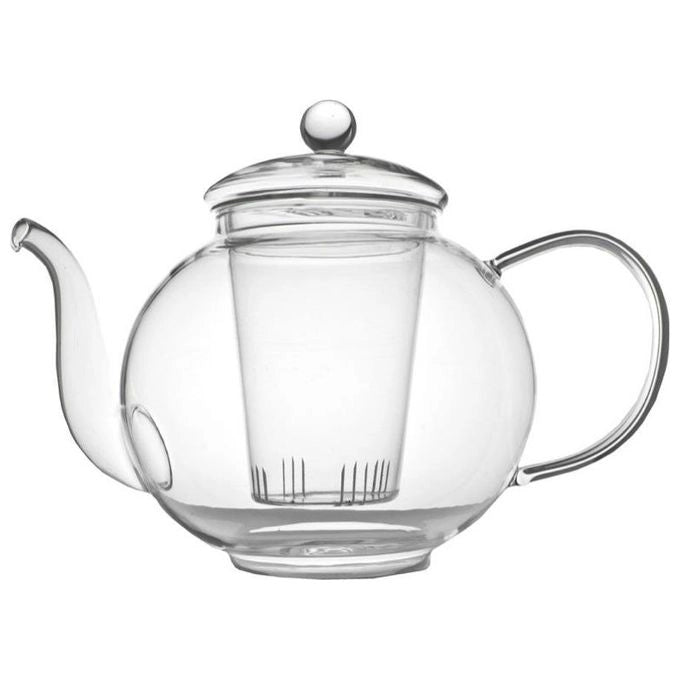 Bredemeijer 1466 Verona Teiera in Vetro Borosilicato 1,5 L con Filtro Colore Trasparente