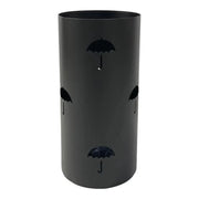 Portaombrelli in Metallo Tondo Rain Tortora 49 cm