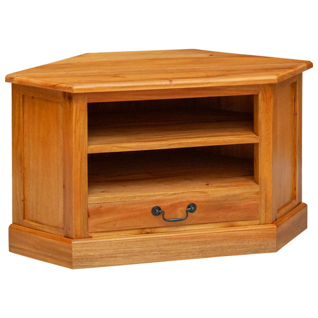 MobileTVAngolare con cassetto Naturale 79 x 40 x 46 cm