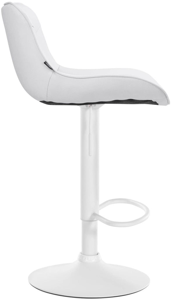 2er Set Barhocker Vonore Kunstleder weiЯ