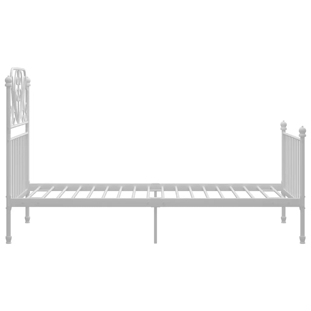 Giroletto Bianco in Metallo 90x200 cm 324842