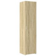 Credenza | Madia | Buffet da pranzo | Armadio da pranzo Rovere Sonoma 50x42,5x185 cm in Legno Ingegnerizzato