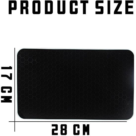 Mat anti-slip universale per cruscotto - mat anti-slip multifunzionale per telefono cellulare e chiavi.